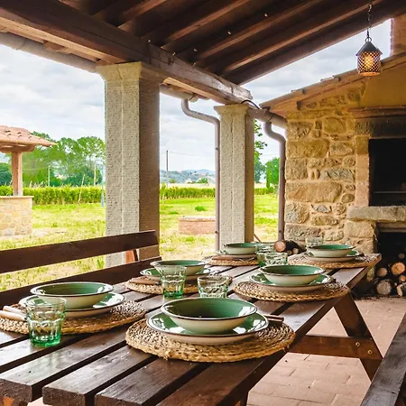Podere Ponticelli - Con Vista Su Villa Cortona