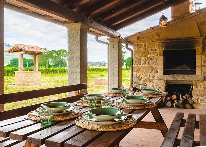 Podere Ponticelli - Con Vista Su Villa Cortona