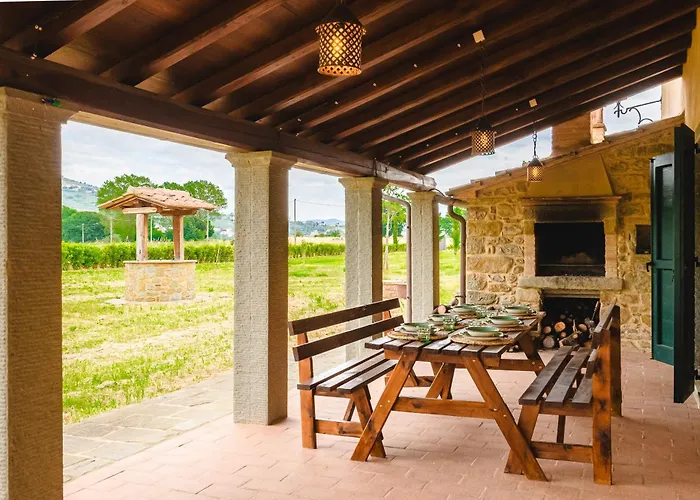 Podere Ponticelli - Con Vista Su Villa *